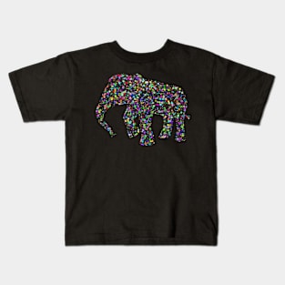 Elephant in Colour Kids T-Shirt